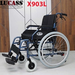 Xe lăn cao cấp Lucass X903L khung hợp kim nhôm