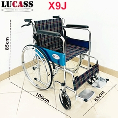 Xe lăn Lucass X9J rộng ngang