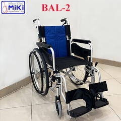 Xe lăn Nhật Bản Miki BAL-2 khung hợp kim nhôm