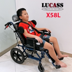 Xe lăn cho trẻ bại não Lucass X58L ngả nằm
