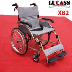 Xe lăn hợp kim nhôm Lucass X82