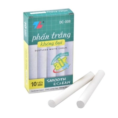 Phấn Trắng Không Bụi 10 Viên Thiên Long DC-008