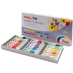 Màu Nước Pentel WFRS-24 (24 Màu) - Dạng Tuýp