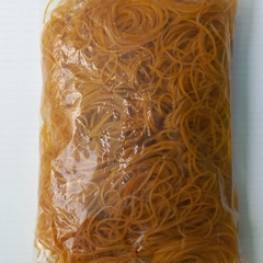 Bịch Dây Thun Cao Su Khoanh Vàng Co Giãn (500gr)