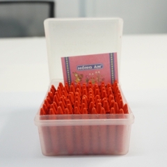 Hộp Phấn Sáp Xe Hồng Ân (100 Viên)