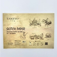 Giấy Vẽ A4 TAKEYO 20 Tờ - 8734