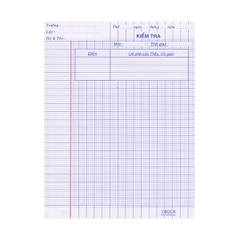 Giấy Kiểm Tra VIBOOK-KT08 (20 Tờ)