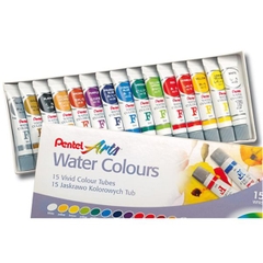 Màu Nước Pentel WFRS-15 (15 Màu) - Dạng Tuýp