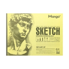 Tập Giấy Vẽ A3 Mango Sketch Block