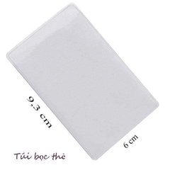 Vỏ Bọc Nhựa Trong Thẻ CCCD - Bọc Thẻ Ngân Hàng ATM - Bọc Thẻ Thành Viên