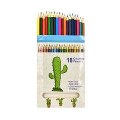 Bút Chì Màu Colored Pencils Xương Rồng 18M