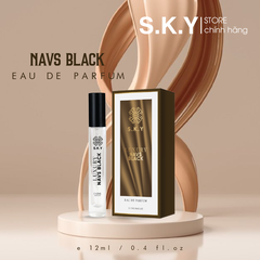 Nước Hoa SKY Tinh Dầu Pháp - NaVs Black (12ml - 48h)