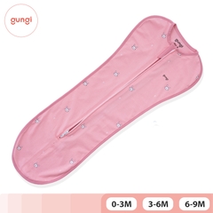 Túi ngủ Gungi Infant Breezy IB001 màu hồng in hình