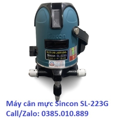 MÁY CÂN BẰNG LASER 5 TIA XANH SINCON SL223G HÀN QUỐC