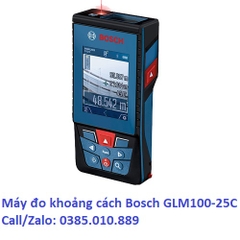 MÁY ĐO KHOẢNG CÁCH LASER BOSCH GLM100-25C