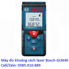 MÁY ĐO KHOẢNG CÁCH LASER BOSCH GLM400