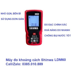 MÁY ĐO KHOẢNG CÁCH LASER SHINWA LDM60