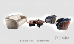 EU-SF-117 Bộ Sofa cao cấp phong cách Bentley (Anh Quốc)