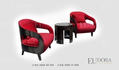 EU-GD-01 Bộ ghế đôi cao cấp phong cách Torri (Tây Ban Nha)