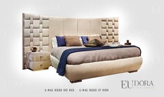 EU-GN-125 Giường ngủ cao cấp theo phong cách Bently (Anh Quốc)