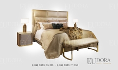 EU-GN-121 Giường ngủ cao cấp theo phong cách Fendi (Ý)