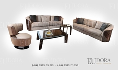 EU-SF-125 Sofa phòng khách phong cách Bently (Anh Quốc)