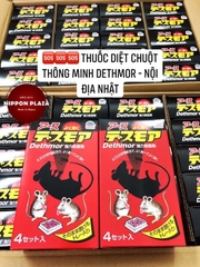 DIỆT CHUỘT DETHMOR NHẬT BẢN HỘP 4 VỈ
