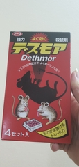 DIỆT CHUỘT DETHMOR NHẬT BẢN HỘP 4 VỈ
