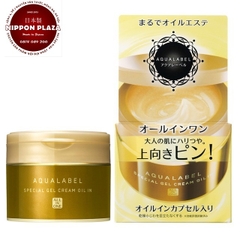 KEM DƯỠNG CHỐNG LÃO HÓA SHISEIDO AQUALABEL SPECIAL GEL CREAM OIL IN 90G _MÀU VÀNG