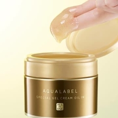 KEM DƯỠNG CHỐNG LÃO HÓA SHISEIDO AQUALABEL SPECIAL GEL CREAM OIL IN 90G _MÀU VÀNG