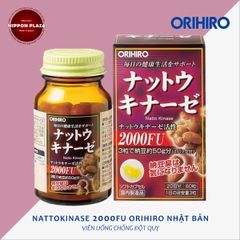 VIÊN UỐNG HỖ TRỢ ĐIỀU TRỊ TAI BIẾN ORIHIRO NATTOKINASA 2000FU 60 VIÊN