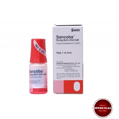 THUỐC NHỎ MẮT SANCOBA ĐIỀU TIẾT CHỨNG MỎI MẮT 5ML NỘI ĐỊA NHẬT BẢN