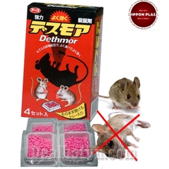 DIỆT CHUỘT DETHMOR NHẬT BẢN HỘP 4 VỈ