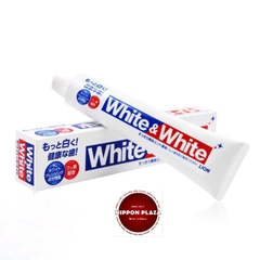 KEM ĐÁNH RĂNG WHITE&WHITE LION NỘI DỊA NHẬT BẢN 150G