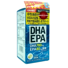 VIÊN UỐNG BỔ NÃO DHA EPA- ORIHIRO 180 VIÊN NỘI ĐỊA NHẬT BẢN