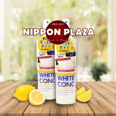 LOTION XỊT DƯỠNG TRẮNG DA WHITE CONC VITAMIN C 245ML NỘI ĐỊA NHẬT BẢN