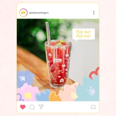 Ly hai lớp họa tiết