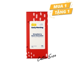 Strawberry Dark Chocolate 25g - Socola đen Dâu