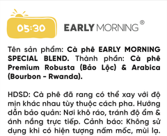 Early Morning Special Blend 5kg