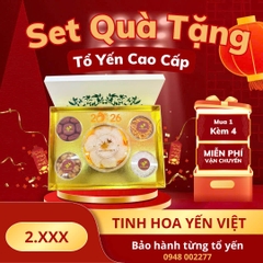 Set Quà Tổ Yến Cao Cấp 50g