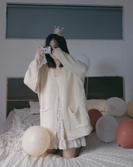 CARDIGAN FROM RỘNG GẤP VIỀN