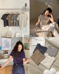 ÁO PHÔNG KẺ HÀN MÃ 3003