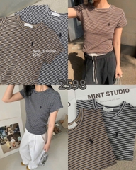 ÁO BABYTEE KẺ THÊU NGỰA MÃ 2598