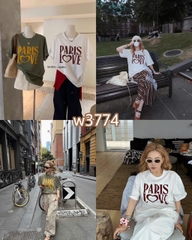 ÁO PHÔNG CỘC RỘNG PARISLOVE WWGE MÃ W3774