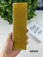 Gạch thẻ seri nhiều màu mặt bóng/phẳng/hiệu ứng rạn 2 lớp 60x200mm (8 màu)
