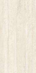 Gạch giả đá travertine màu kem nhạt 600×1200 612LUTV1