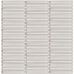 Gạch mosaic trang trí hình que MHT038 (màu trắng)