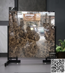 Gạch 80x80 màu nâu vân đá 80LUD804