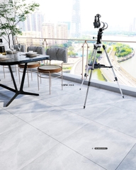 Gạch giả đá màu trắng kem 600×600 60LUIBIZA WHITE