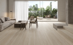 Gạch giả đá travertine màu kem nhạt 600×1200 612LUTV1